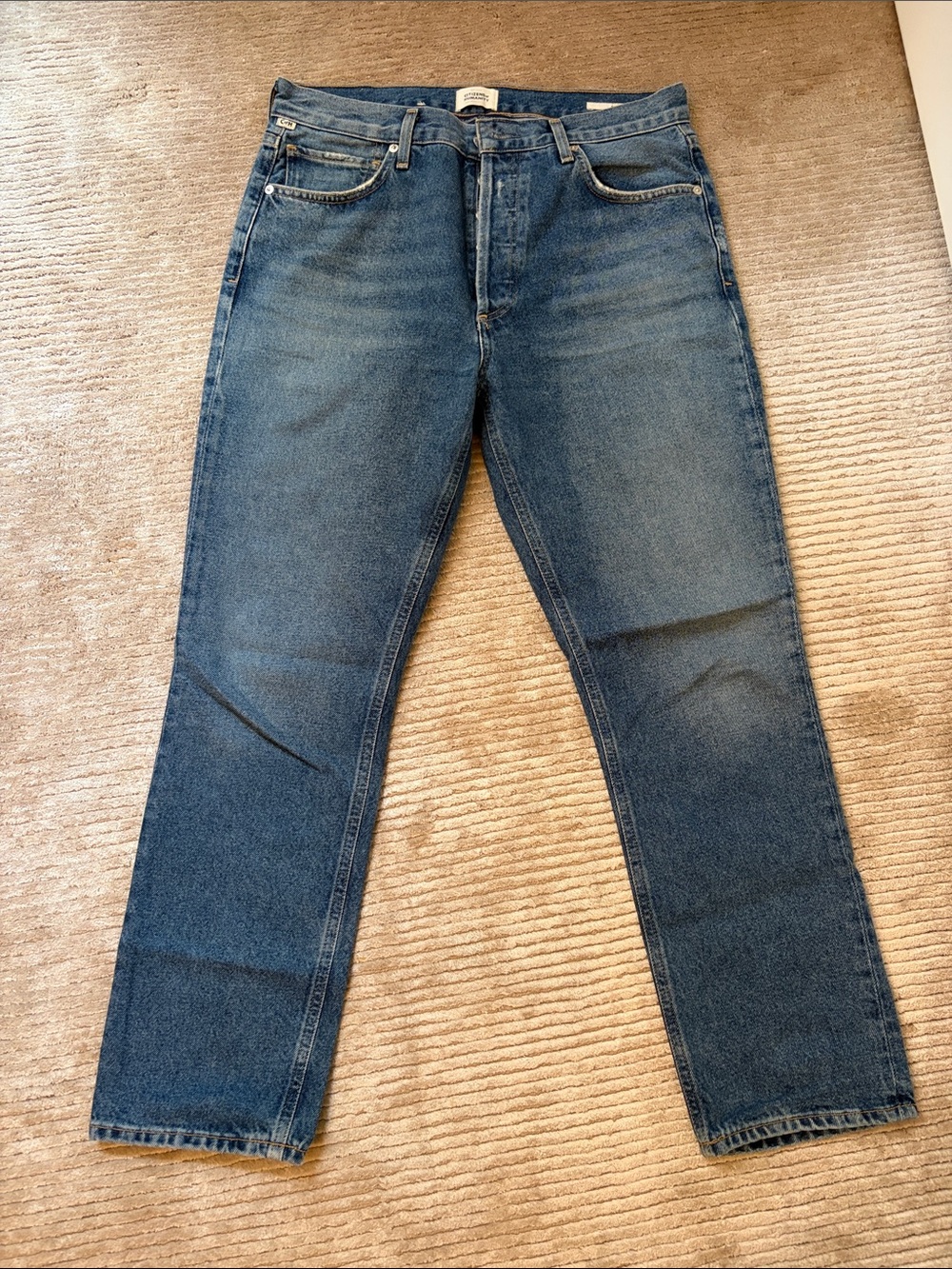 Citizens of humanity Classic women’s  Blue Straight-Leg Jeans